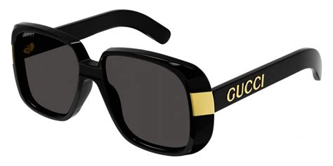 Gucci™ GG0318S 005 51 Black Sunglasses 